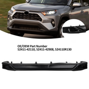 DURAFORCE Fit 2019 2020-2024 Toyota Rav4 LE XLE Front Lower Bumper Cover JDM Style Lip