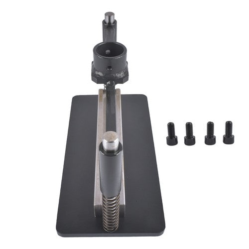 DURAFORCE 12" Dual Spring Design Press Brake Attachment for Hydraulic Shop Presses Black