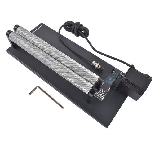 DURAFORCE Rotary Axis For 50W & above CO2 Laser Engraver with NEMA 23 57BYG Stepper Motor