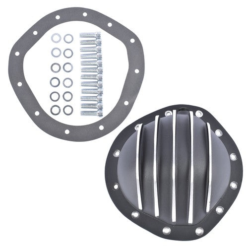 DURAFORCE Black Differential Cover Fits GMC Jimmy Blazer C10 Truck 8.75" Ring Gear 12 Bolt