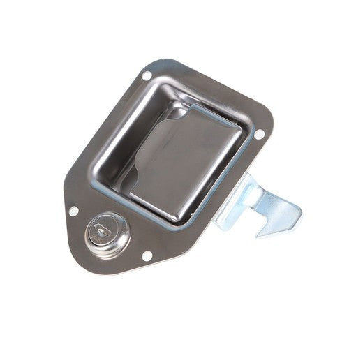 DURAFORCE 4-3/8" x 3-1/4" 2 Stainless Door Lock For RV Trailer Toolbox Handle Latch Key