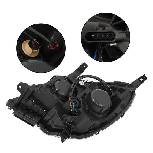 DURAFORCE Projector Passenger + Driver Clear For Chevy Equinox 2011-2015 Headlights Front