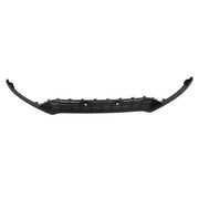 DURAFORCE Chrome Black Complete Front Bumper Cover+Grill Set For Ford Focus 2015-2018