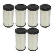 DURAFORCE 6Pcs Air Filter for Kubota BX Series D722 RTV500 RTV900 KTV900 D662 D782 D902