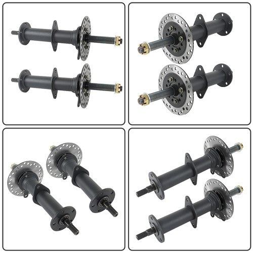 DURAFORCE For 40"Rear Axle Kit Electric Brushless Differential 1000W Motor With 4 Stud Hub