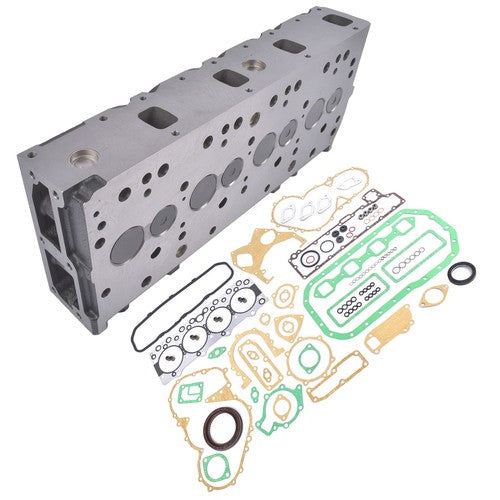 DURAFORCE Cylinder Head w/ Gasket Set Fits Isuzu NPR NQR Truck 1992-1998 4BD2 3.9L Engine