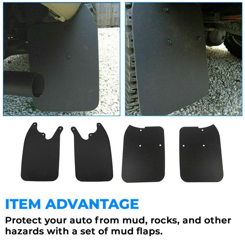 Mud Guards Flaps for Tacoma 4x4 Prerunner 1995-2004 with Flares