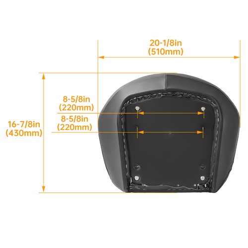 DURAFORCE Replacement For Polaris RZR 800 2008 2009 2010-2014 RZR 900 570 Base Bottom Seat