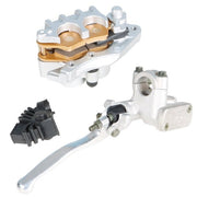 DURAFORCE For Honda CR125R 250R CRF250X 450X Front Master Cylinder Lever + Brake Caliper