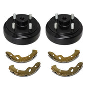 DURAFORCE Rear Brake hub Drums Brake Shoe Kit For EZGO TXT Electric Golf Cart 96+ 70795G01
