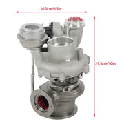 DURAFORCE 11657576985 2PCS Turbocharger for BMW 550i 650i 750i X5 X6 xDrive N63 4.4L V8