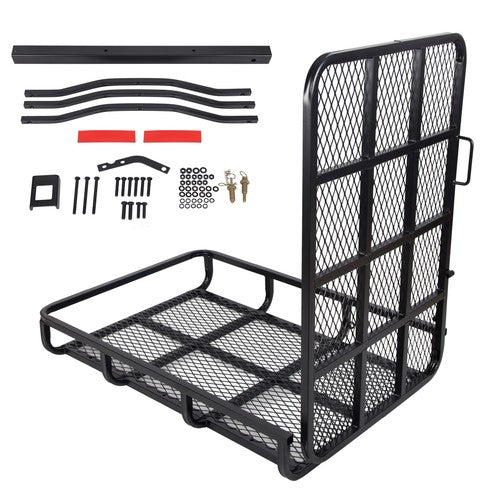 DURAFORCE Mobility Electric Wheelchair Hitch Carrier Mobility Scooter Loading Ramp 500 lbs
