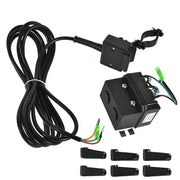 DURAFORCE 12V 250A For Contactor & Winch COMBO Solenoid Relay Rocker Thumb Switch