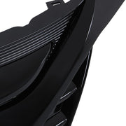 DURAFORCE Gloss Black Plastic Front Upper Bumper Grille Fit For Honda Odyssey 2018-2020