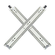 DURAFORCE 1 Pair of 18" Locking Drawer Slides Full Extension & Lock 150 lb Load Capacity