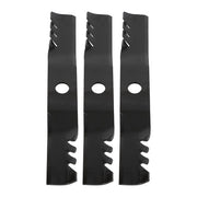 DURAFORCE 60" Lawn Mower Blades 3 Pcs For Kubota K5955-34360 K5955-97530 396-816