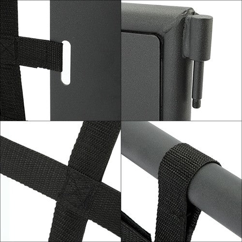 Tubular Trail Door with Mirror for Jeep CJ7 YJ Wrangler 2DR 1976 to 1995 Black