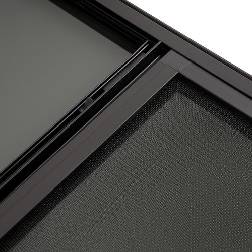 DURAFORCE Universal 18" W x 24" H Vertical Slider RV Window W/Screen For RV Camper Trailer