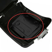 DURAFORCE King Luggage Trunk Backrest Mount Rack Trunk For Harley Davidson Touring 2014-24