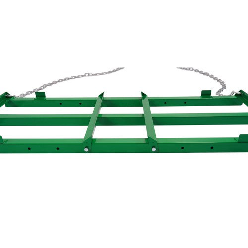 DURAFORCE Yard Lawn Leveling Tool 4 Ft Drag Harrow W/Chaic For ATV/UTV Tractor