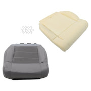 DURAFORCE Suit For Jeep Wrangler 2007-2012 Passenger Bottom Seat Cover&Foam Cushion Gray