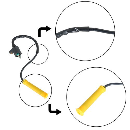 DURAFORCE Ignition Coil Spark Plug Fit For Honda XR650L 30510-MN1-680 30700-KF0-163