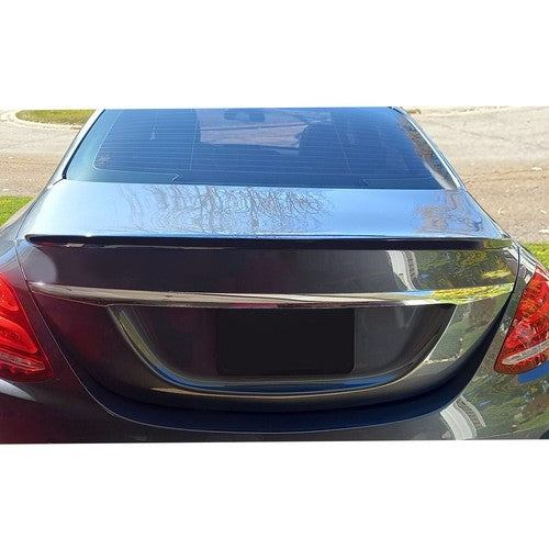 Glossy Trunk Spoiler Lip For Mercedes C Class W205 2015 2022 C300 C63 C43 AMG