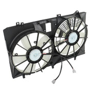DURAFORCE Radiator Condenser Cooling Fan Assembly For Toyota Sienna Lexus RX350 2011-2016