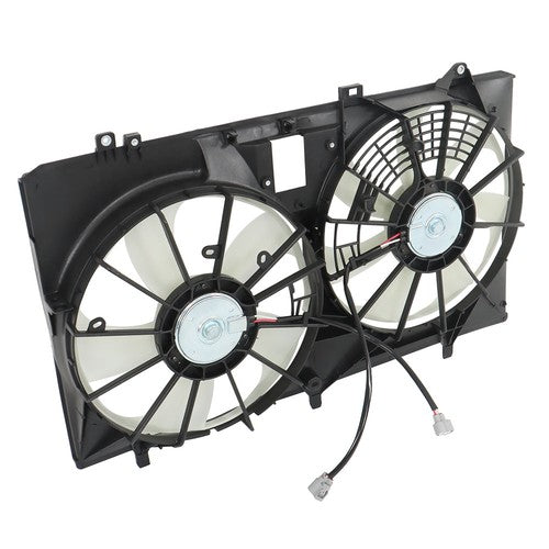 DURAFORCE Radiator Condenser Cooling Fan Assembly For Toyota Sienna Lexus RX350 2011-2016