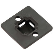 DURAFORCE Black Front Bumper Tow Hook Cover Cap For 2017-2023 Tesla Model 3 108417300E