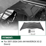 DURAFORCE For Can Am Maverick X3 Turbo 2017-24 One Piece UTV Hard Roof Top Cover 715002902