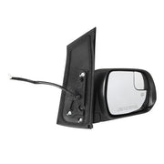 DURAFORCE Black Smooth Power Heated Mirror for Toyota Sienna 2015-2020 Passenger RH Side
