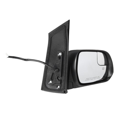 DURAFORCE Black Smooth Power Heated Mirror for Toyota Sienna 2015-2020 Passenger RH Side
