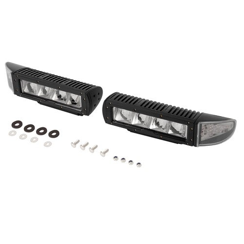 DURAFORCE 2 Pack Heated LED Universal Plow Lights - Replaces for 1312100