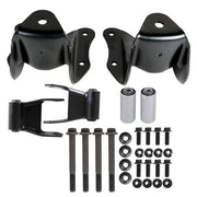 DURAFORCE For Ford Bronco Sport 80-97 Rear Leaf Spring Rear Hanger Bracket & Shackle Kit