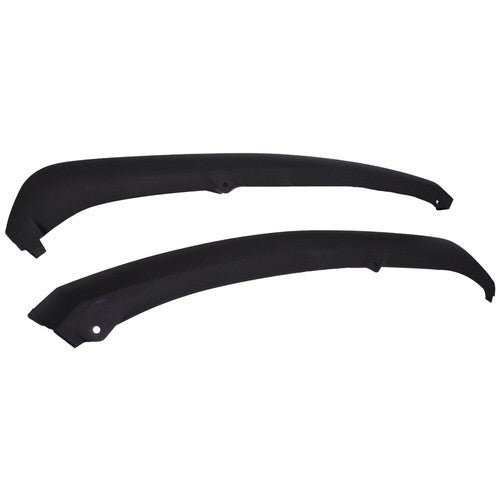 DURAFORCE For 2012 2013 2014 Ford Focus Black Plastic Lower Bumper Valence Trim Pair BOTH