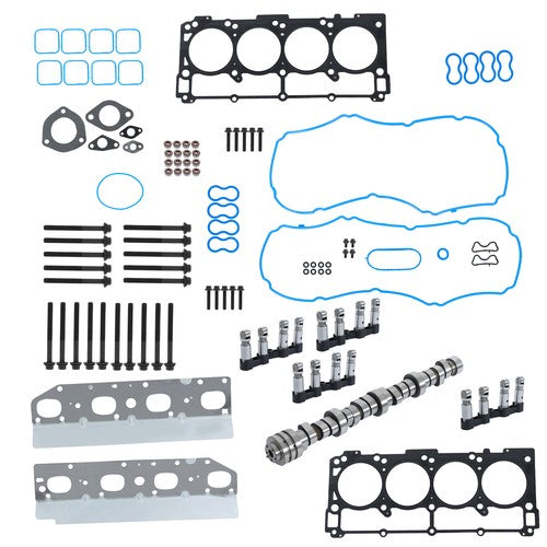 DURAFORCE For Ram 1500 5.7L V8 09-15 Cab Pickup Camshaft MDS Lifters Seals Kit 53022263AE