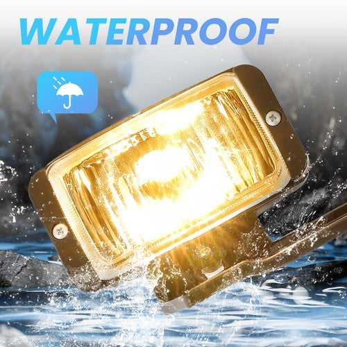 Halogen Chrome Fog Lights Lamp for 1988-1999 2000 Chevy GMC C K 1500 C2500 K2500