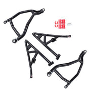 DURAFORCE for Polaris RZR XP 4 1000 Turbo Black High Clearance Steel A-Arms Set 2014 +