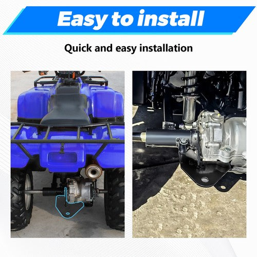 For Honda 250 Recon TRX ATV Ball Hitch 97 18 Powder Coated Finish With Hardware