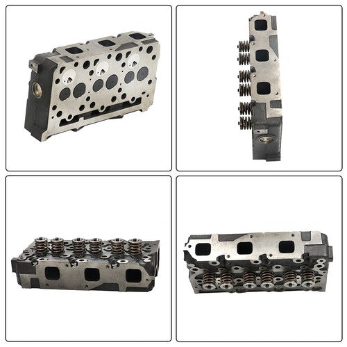 DURAFORCE For Kubota D1703 Engine Bobcat 238 325 328 Excavator Cylinder Head + Full Gasket
