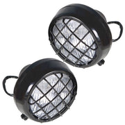 DURAFORCE 2× Headlights lens bulbs lights grills For Yamaha Banshee 1987-2006 Warrior 350