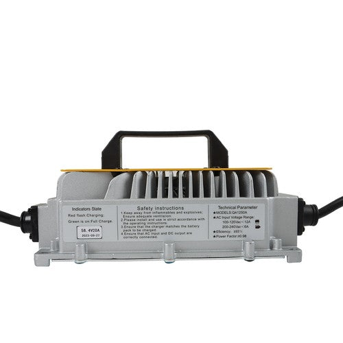 DURAFORCE 58.4V 18A Golf Cart Lithium Battery Charger IP67 For EZGO TXT/RXV Models