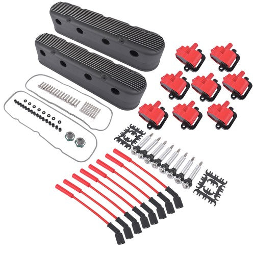 DURAFORCE Engine Valve Covers For Chevy GM LS Engines LS1 LS2 LS3 LS6 LS7 5.3 5.7 6.0 6.2L