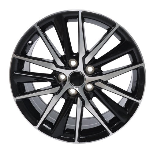 DURAFORCE 18"x8" Alloy Rim Replacement Wheel Black For Toyota Camry 2021-2024 4261106J30