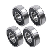 DURAFORCE 4Pcs 63/22-2RS Deep Groove Ball Bearings 22mm Inner Dia 56mm OD 16mm Bore Sealed