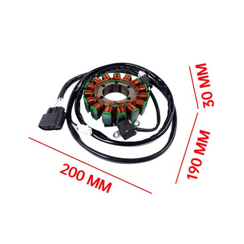DURAFORCE Stator Regulator Gasket for 2007-2015 Yamaha Grizzly YFM 700 550 28P-81410-01-00
