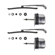 DURAFORCE Stainless Windshield Wiper Motor Kit Street Hot Rod Universal Boat For Chevy 12V