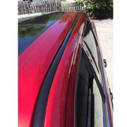 DURAFORCE Black Roof Top Drip Trim Molding for 2005-2015 Toyota Tacoma Double Cab 2PCS