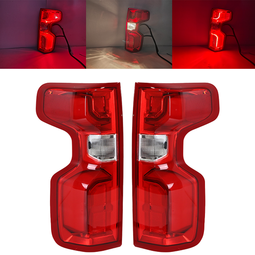 DURAFORCE LED Tail Lights w/Wiring Harness Left+Right For 2019-2023 Chevy Silverado 1500